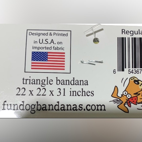 NWT Pet Dog Birthday Boy Fun Dog Bandana SZ. Medium/Large. - Picture 3 of 4